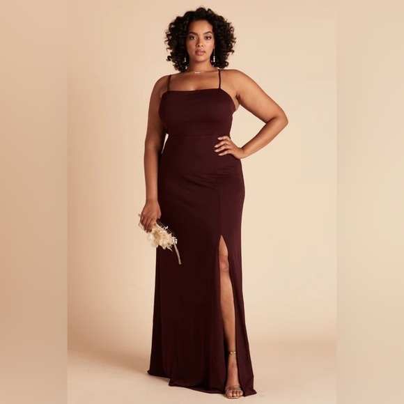 NWT Birdy Grey Benny Dress in Crepe Cabernet - Picture 2 of 6